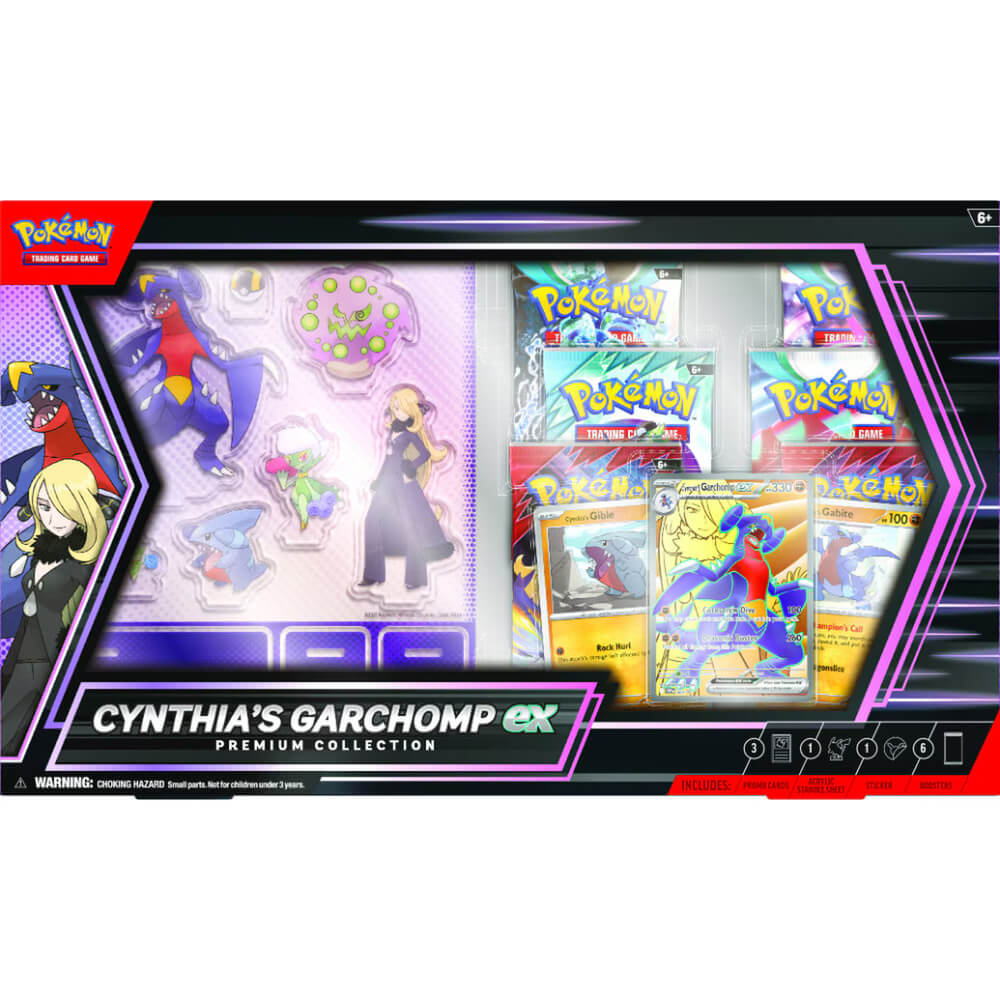 Pokemon Cynthia's Garchomp ex Premium Collection