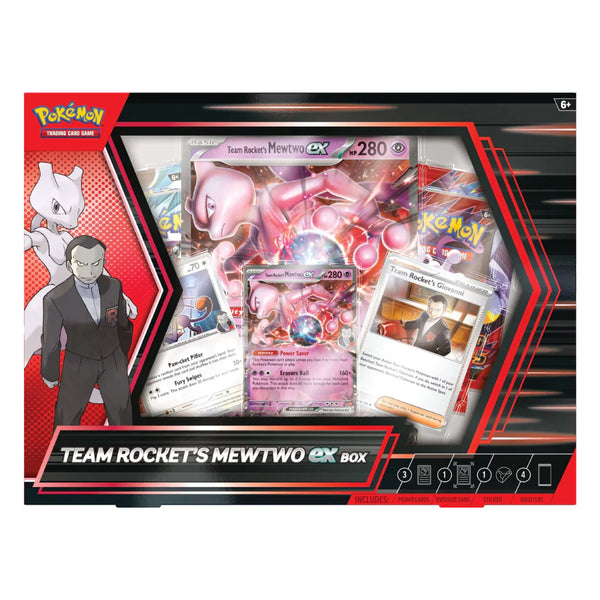 Pokemon Team Rocket's Mewtwo ex Box