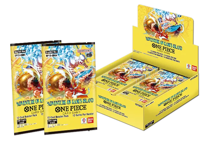 One Piece OP15 Adventure on Kami's Island Booster Box TCG Masters One Piece OP15 Adventure on Kami's Island Booster Box TCG Masters