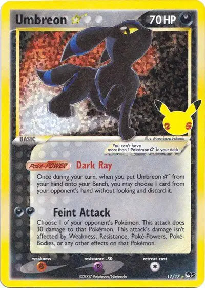 Umbreon Gold Star