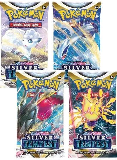 Pokémon  Sword & Shield Silver Tempest Booster pakke
