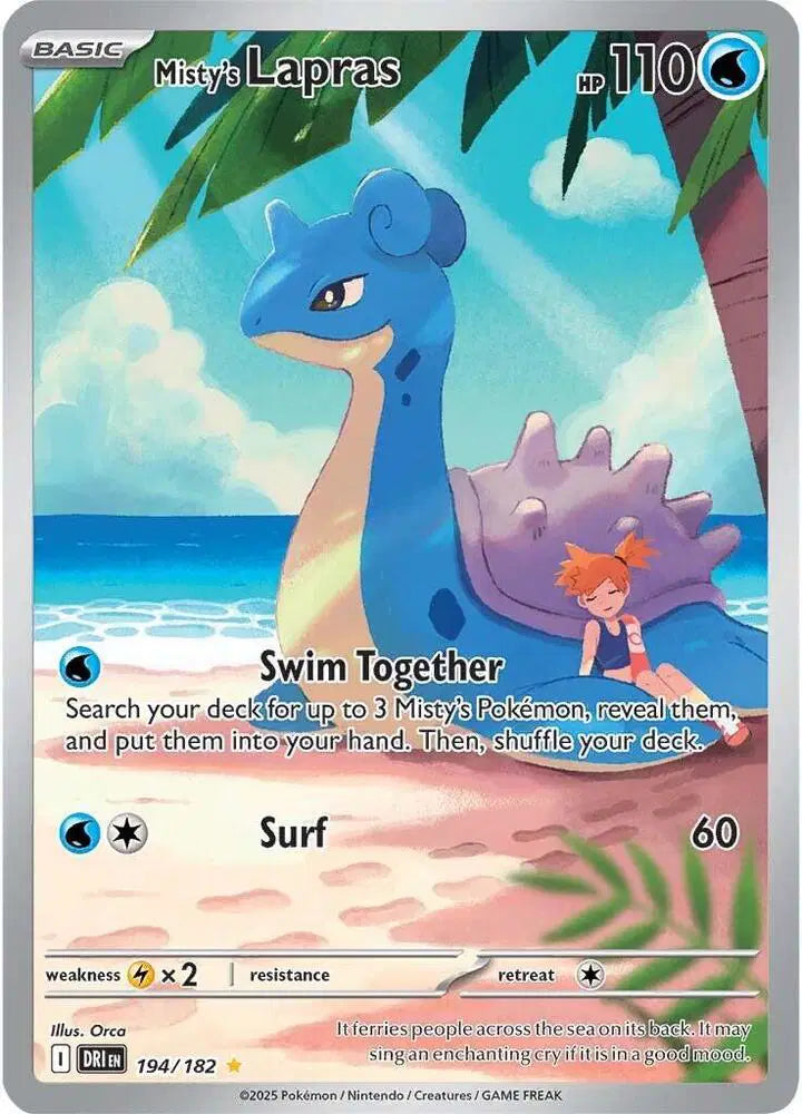 Misty's Lapras