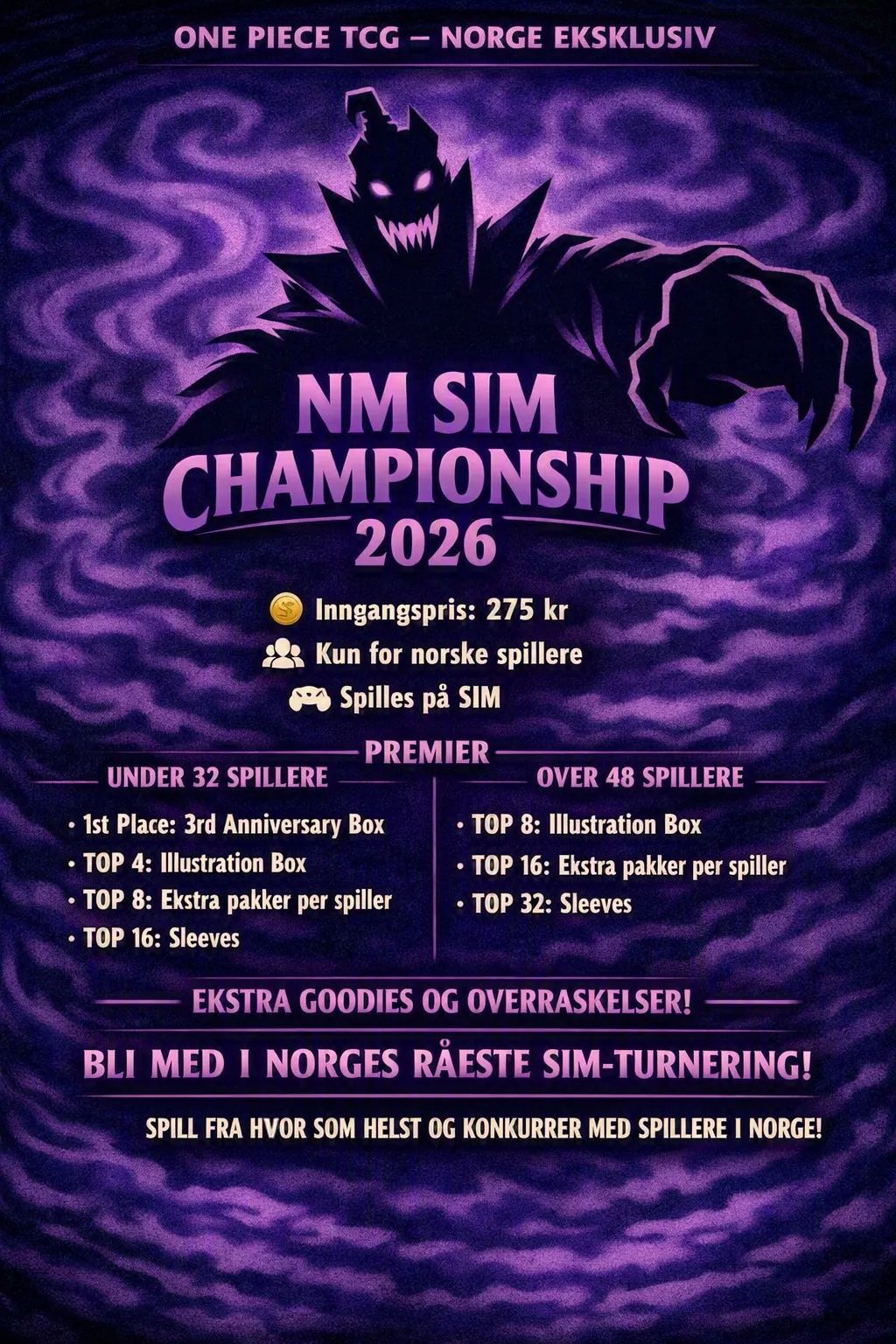 NM SIM Championship 2026 Ticket