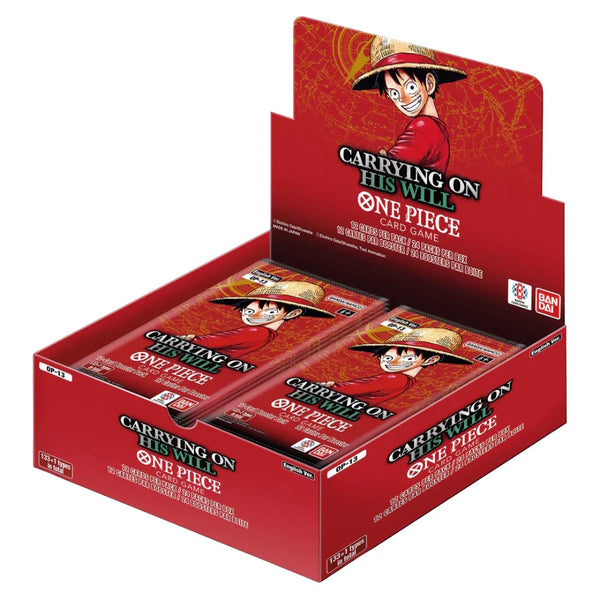 *Preorder* One Piece OP13 Carrying On His Will Booster Box - Reprint