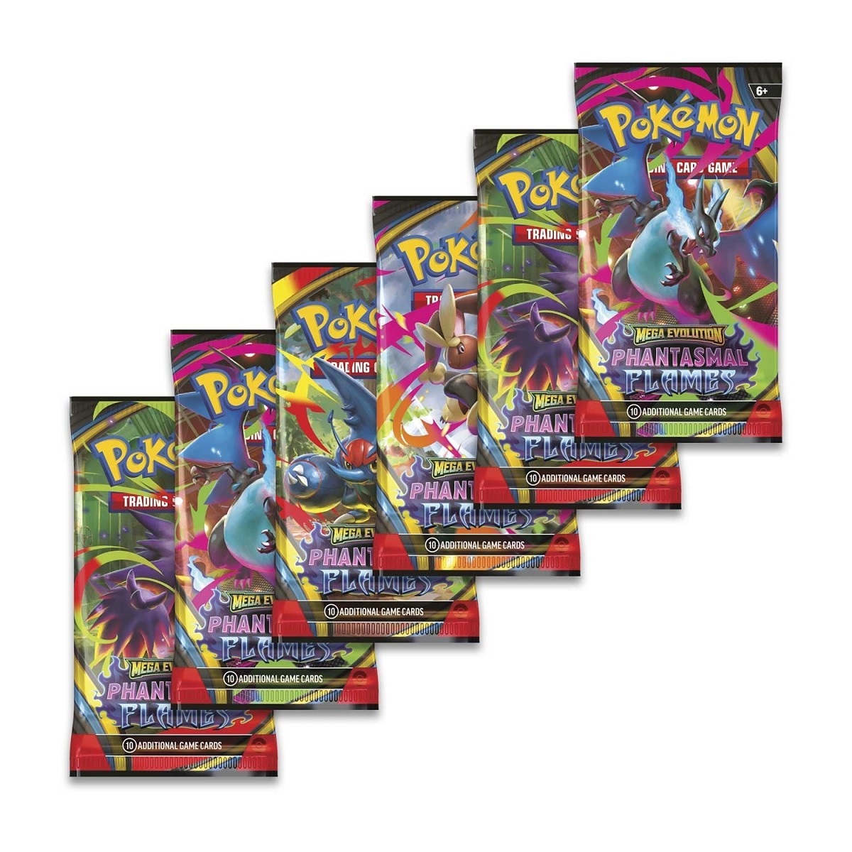 Mega evolutions - Phantasmal Flames booster bundle