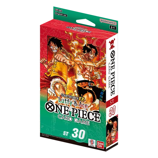 One Piece Luffy & Ace ST-30 * Max 2 pr pers
