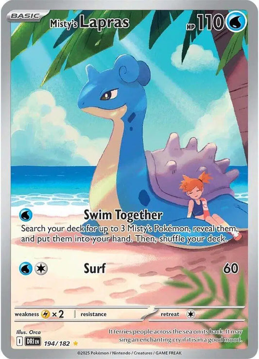 Misty's Lapras