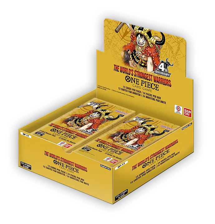 One Piece OP17 The World's Strongest Warriors Booster Boks - Engelsk -