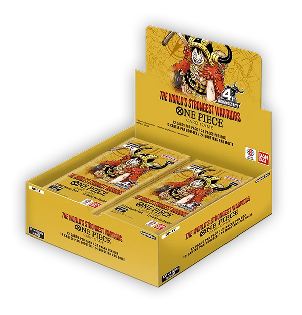 One Piece OP17 The World's Strongest Warriors Booster Boks - Engelsk -